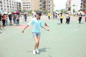 公司在“阳光体育”绳、毽比赛中喜获佳绩