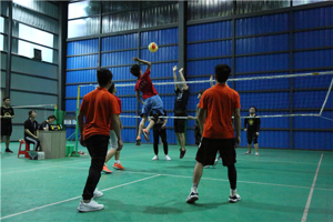 奋勇拼搏，不忘初心——“共青团杯”气排球赛太阳成集团tyc7111cc光荣胜出