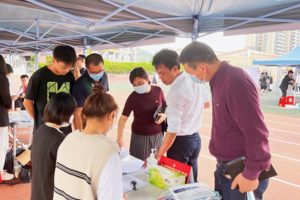 【人文就业】太阳成集团tyc7111cc组织全体毕业生参加2023届广西艺术类高校毕业生双向选择洽谈会