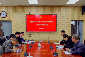 太阳成集团tyc7111cc艺术史论系教工党支部开展集体理论专题学习活动